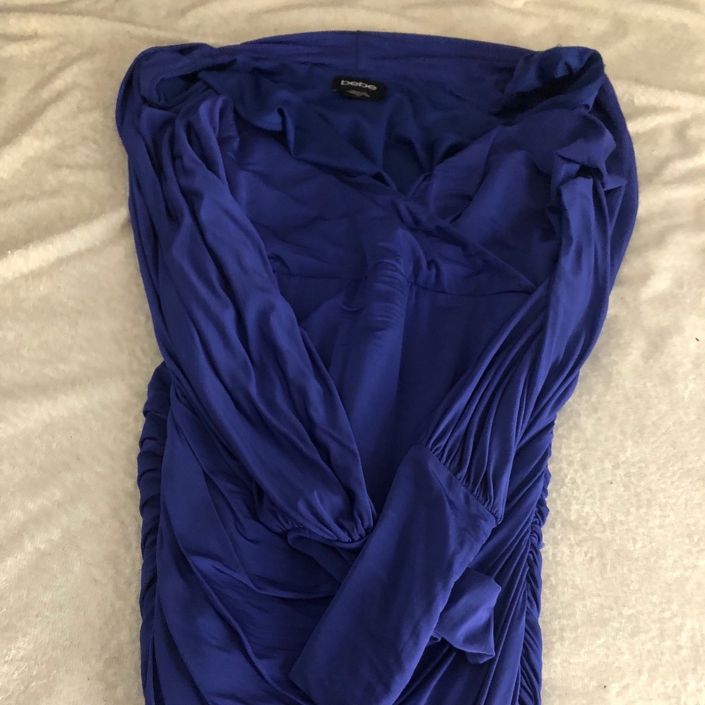 Bebe purple dress
